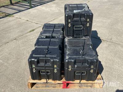 (5) Hardigg Storage Cases Divers : Matériel de terrain