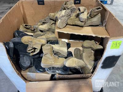 (50) Pairs of Boots and Shoes