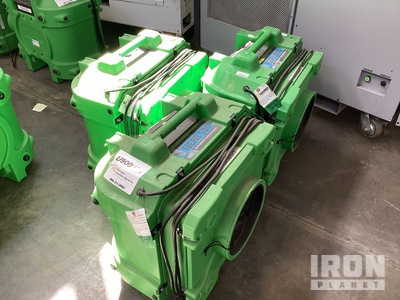 Quantity of (3)  Dri-Eaz HEPA 500 Defendair Electric Air Scrubbers
