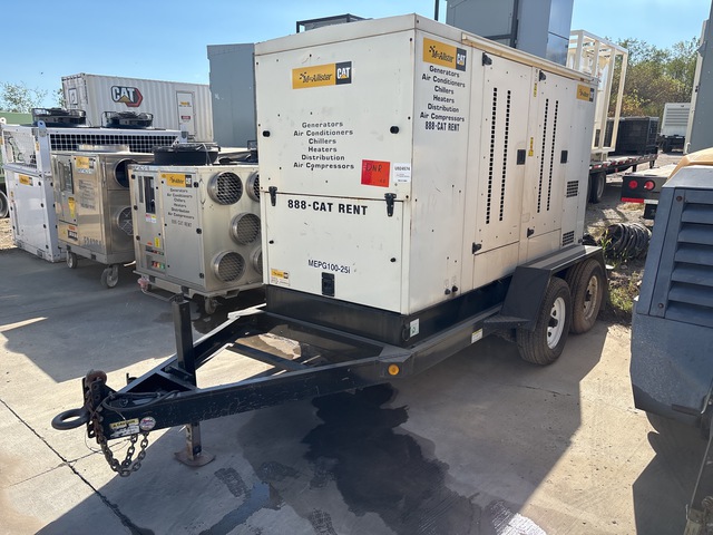 2014 Cat ASP100 100 kW Mobile Stand-By Generator Set (Inoperable)