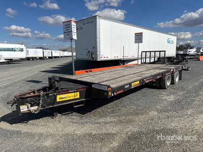 2021 Felling FT-40-2 LP 26 ft Equipment Trailer