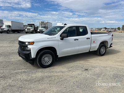 2021 Chevrolet Silverado 1500 4x4 Crew Cab Ophalen