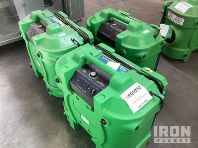 Quantity of (3)  Dri-Eaz HEPA 500 Defendair Electric Air Scrubbers