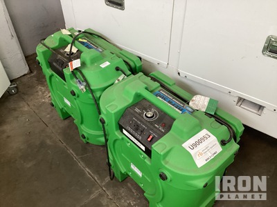 Quantity of (2)  Dri-Eaz HEPA 500 Defendair Electric Air Scrubbers