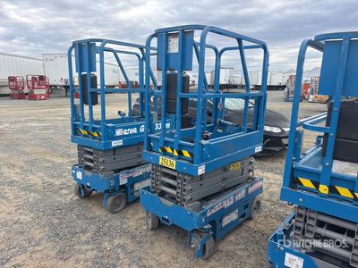 2020 Genie GS1330M Electric Scissor Lift