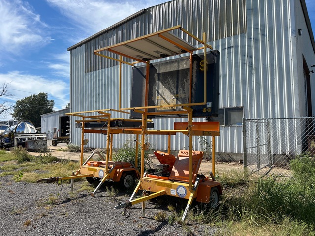 Quantity of (2) Solar Tech Solar Message Board