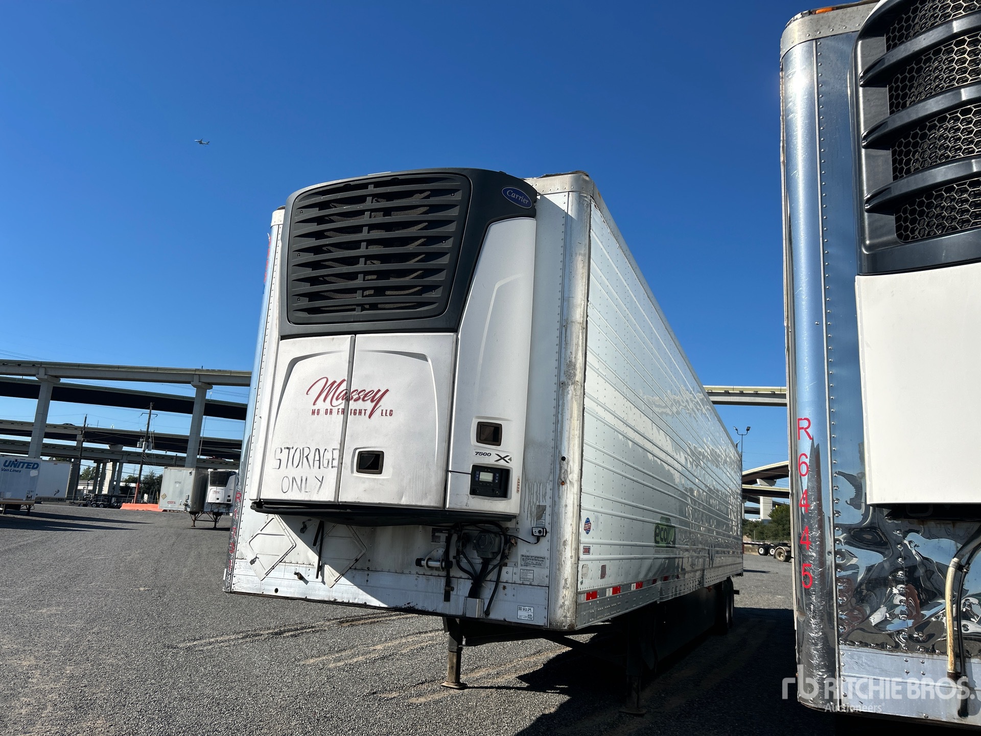 2016 Utility VS2RAP 53 ft x 102 in Sliding T/A Refrigerated Trailer