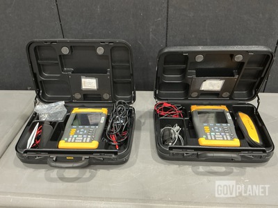 (2) Fluke 196C Color Scopemeters