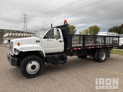 2002 Chevrolet C7500 4x2 Flatbed Truck