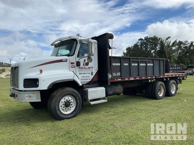 2004 International 5600i 6x4 Flatbed Dump Truck