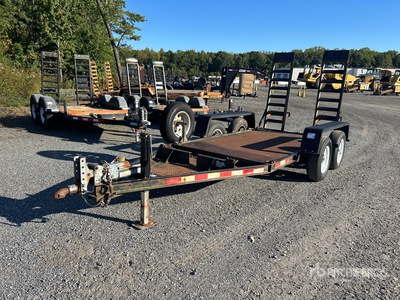 2012 MMDI 10 ft T/A Equipment Trailer