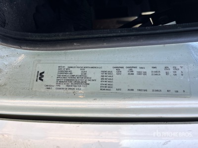 2022 Western Star 5700 6x4 T/A Sleeper Truck Tractor