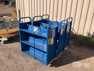 (3) Storage Carts