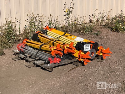 (10) Assorted Survey Tripods