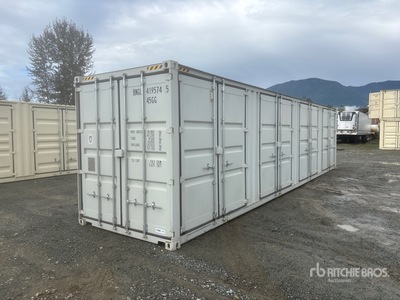 2024 40 ft Standard Multi-Door حاويات تخزين