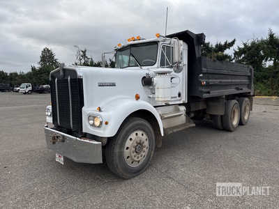 Kenworth W900 Wide Hood 6x4 T/A Dump Truck