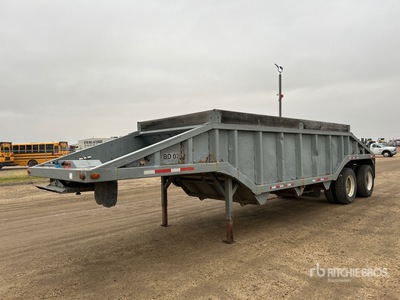 1982 Esler 35 ft T/A Bauchkippanhänger