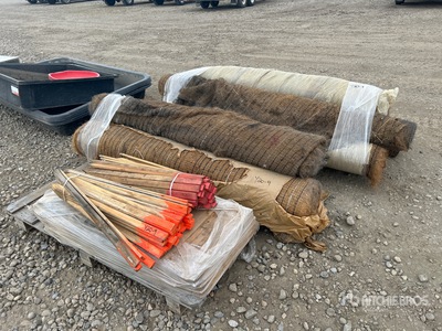 Quantity of (9) Rolls Of Coconut Matting