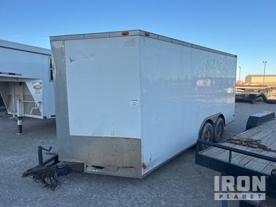 2014 Covered Wagon CW8.5X16TA3 16 ft T/A مقطورة ذو كبينة مغلقة