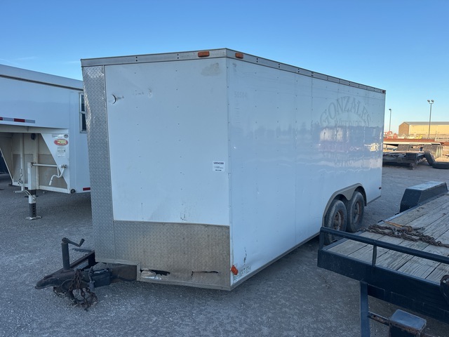 2014 Covered Wagon CW8.5X16TA3 16 ft T/A Enclosed Trailer 2014 Covered Wagon CW8.5X16TA3 16 ft T/A Enclosed Trailer