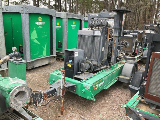 2019 Pioneer PP63C17L2-E0311 Trailer-Mounted Water Pump (Inoperable) 2019 Pioneer PP63C17L2-E0311 Trailer-Mounted Water Pump (Inoperable)