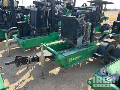 Pioneer 66S12-SBL-01-P 6X6X11 Solids Vac Pump Trailer-Mounted (Inoperable)