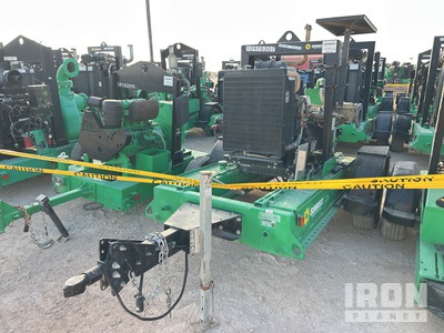Pioneer 66S12-SBL-01-P 6X6X11 Solids Vac Pump Trailer-Mounted (Inoperable)