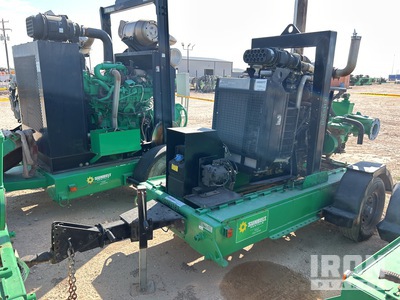 Pioneer PP66S14L71 6X6X14 Solids Vac Pump Trailer-Mounted (Inoperable)