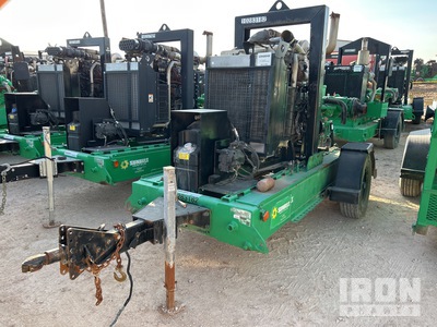 Pioneer PP66S14L71 6X6X14 Solids Vac Pump Trailer-Mounted (Inoperable)