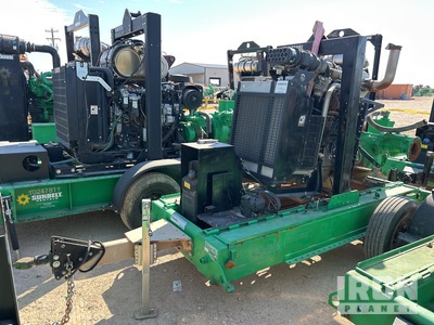 Pioneer PP66S14L71 6X6X14 Solids Vac Pump Trailer-Mounted (Inoperable)