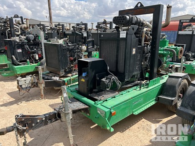 Pioneer PP66S14L71 6X6X14 Solids Vac Pump Trailer-Mounted (Inoperable)