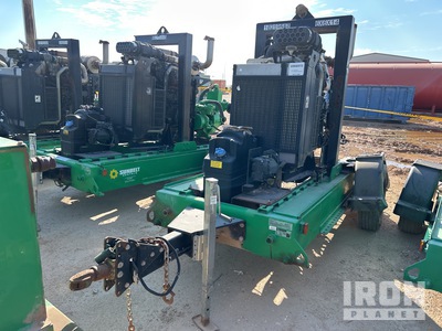 Pioneer PP66S14L71 6X6X14 Solids Vac Pump Trailer-Mounted (Inoperable)
