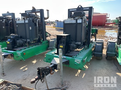Pioneer PP66S14L71 6X6X14 Solids Vac Pump Trailer-Mounted (Inoperable)