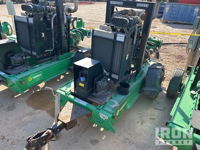 Pioneer PP66S14L71 6X6X14 Solids Vac Pump Trailer-Mounted (Inoperable)