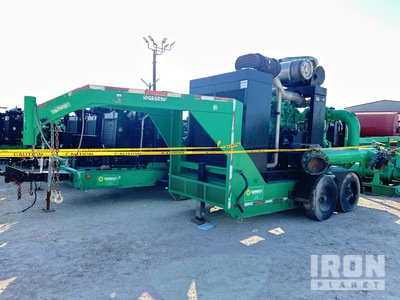Pioneer PP128S22-JD6135 12X8X19 Solids Vac Pump Trailer-Mounted (Inoperable)