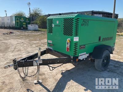 Doosan HP375WCU 375Cfm 150 psi Diesel Air Compressor Mobile (Inoperable)