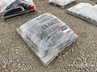 Quantity of (100) Welding Blankets Varios, equipamiento de soldadura