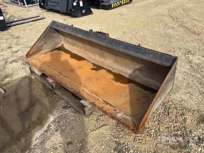 Cat 80 in Skid Steer Bucket