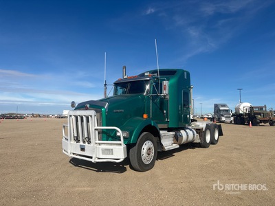 2014 Kenworth T800 6x4 T/A Sleeper Truck Tractor
