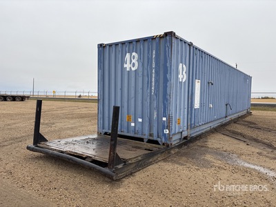 1996 40 ft High Cube Tank Skid Mounted حاويات تخزين