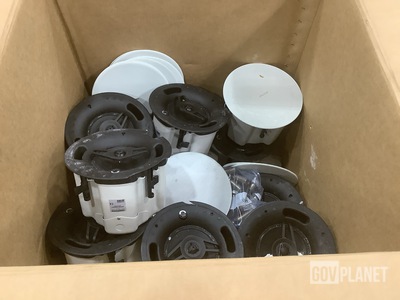(14) Crestron SAROS ICE6T-W-T In-Ceiling Speakers