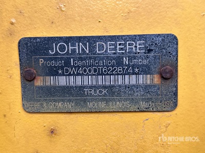 2009 John Deere 400D Articulated Dump Truck