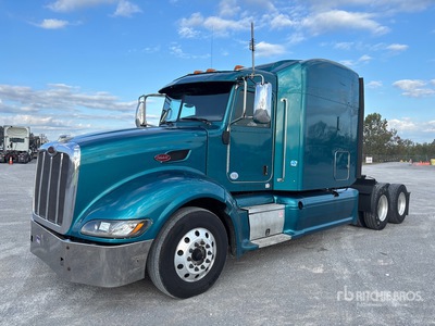 2012 Peterbilt 386 6x4 T/A Sleeper Truck Tractor (Glider Kit)