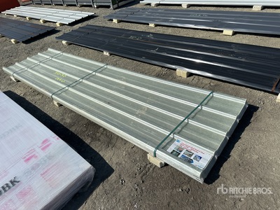 Quantity of (20) Clear Multi-Wall Polycarbonate Roof Panels (Unused)