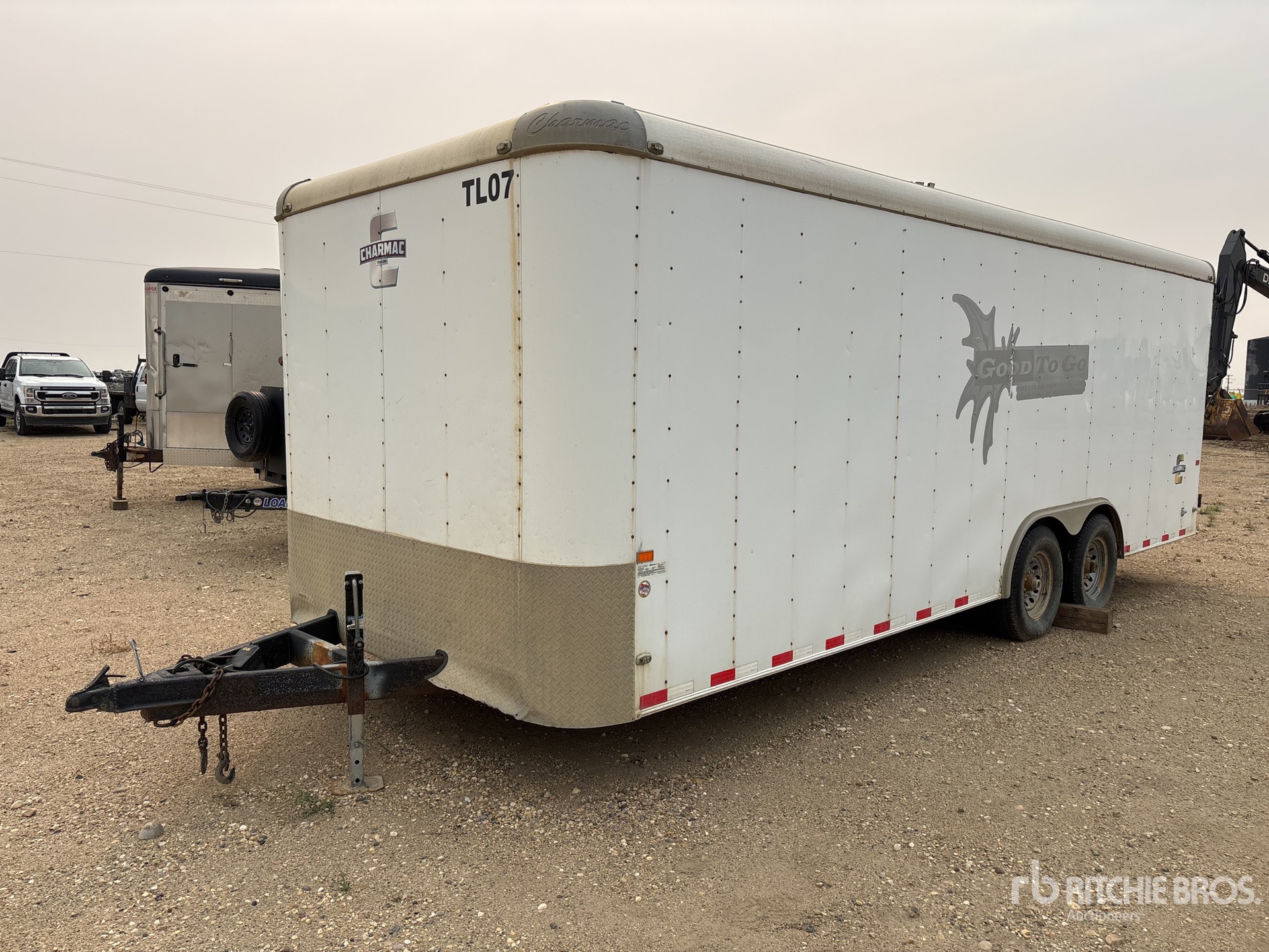 2013 Charmac 23 ft T/A Gesloten aanhangwagen