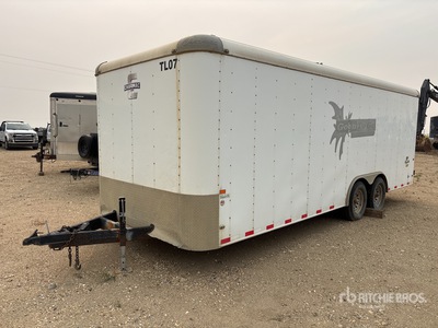 2013 Charmac 23 ft T/A Enclosed Trailer
