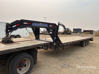 2018 Load Trail 30 ft Tri/A Gooseneck Apparatuur aanhangwagen