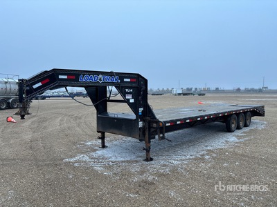 2018 Load Trail 30 ft Tri/A Gooseneck Remolque Portamaquinaria