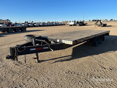 2015 Trailtech P2/14KPH 20 ft T/A Equipment Trailer