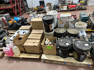Quantity of (2) Pallets of Equipment Fluids (Unused)